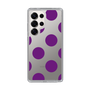 Slim Protection Case［ Simple Dot - Purple ］