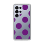 Slim Protection Case［ Simple Dot - Purple ］