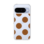 Slim Protection Case［ Simple Dot - Brown ］