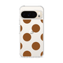 Slim Protection Case［ Simple Dot - Brown ］