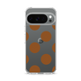 Slim Protection Case［ Simple Dot - Brown ］