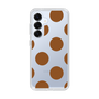 Slim Protection Case［ Simple Dot - Brown ］