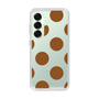 Slim Protection Case［ Simple Dot - Brown ］