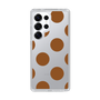 Slim Protection Case［ Simple Dot - Brown ］