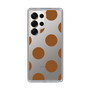 Slim Protection Case［ Simple Dot - Brown ］