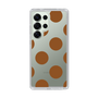 Slim Protection Case［ Simple Dot - Brown ］