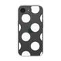 Slim Protection Case［ Simple Dot - White ］