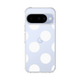 Slim Protection Case［ Simple Dot - White ］