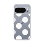 Slim Protection Case［ Simple Dot - White ］