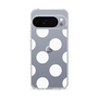 Slim Protection Case［ Simple Dot - White ］
