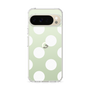 Slim Protection Case［ Simple Dot - White ］