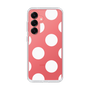Slim Protection Case［ Simple Dot - White ］