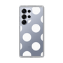 Slim Protection Case［ Simple Dot - White ］