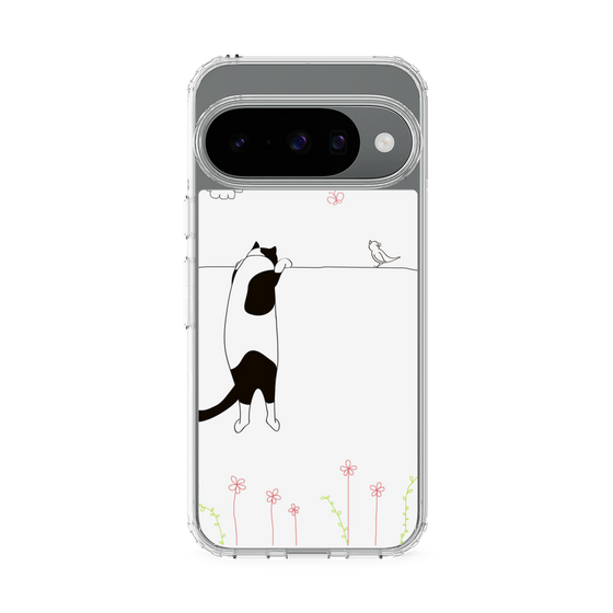 Slim Protection Case［ Calico Cat Peeking with Curiosity ］