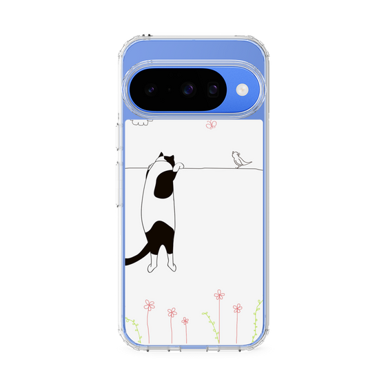 Slim Protection Case［ Calico Cat Peeking with Curiosity ］
