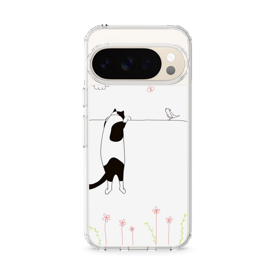 Slim Protection Case［ Calico Cat Peeking with Curiosity ］