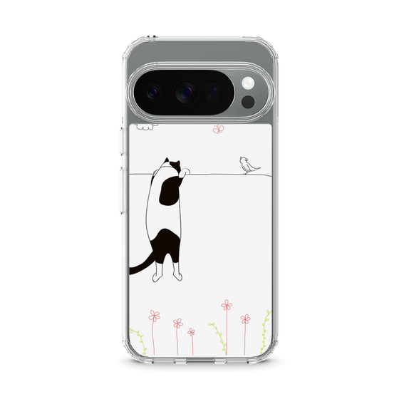 Slim Protection Case［ Calico Cat Peeking with Curiosity ］