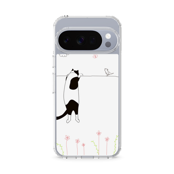 Slim Protection Case［ Calico Cat Peeking with Curiosity ］