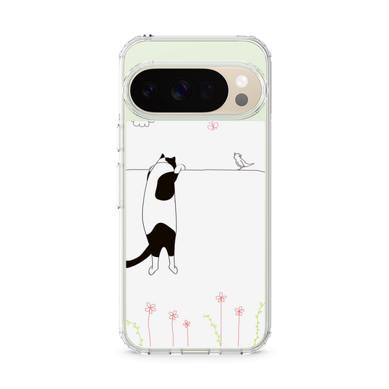 Slim Protection Case［ Calico Cat Peeking with Curiosity ］