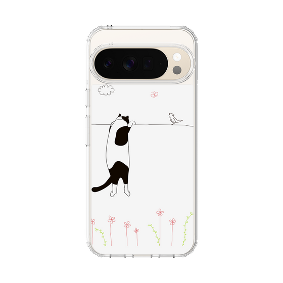 Slim Protection Case［ Calico Cat Peeking with Curiosity ］