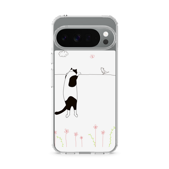 Slim Protection Case［ Calico Cat Peeking with Curiosity ］