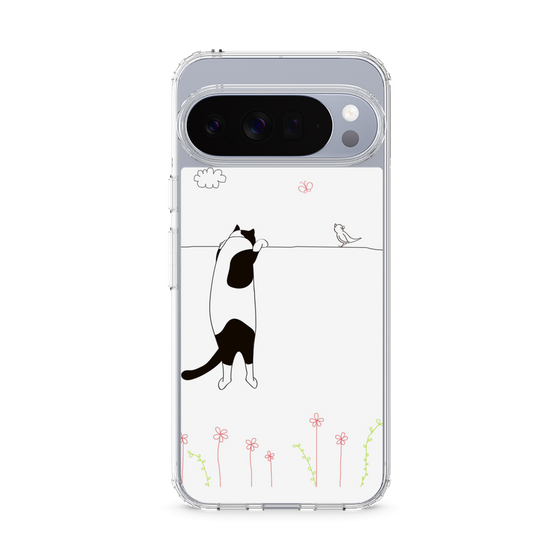 Slim Protection Case［ Calico Cat Peeking with Curiosity ］