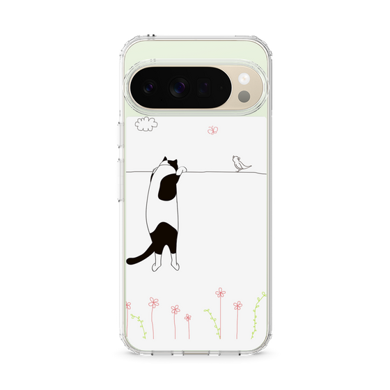 Slim Protection Case［ Calico Cat Peeking with Curiosity ］
