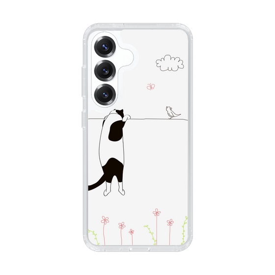 Slim Protection Case［ Calico Cat Peeking with Curiosity ］