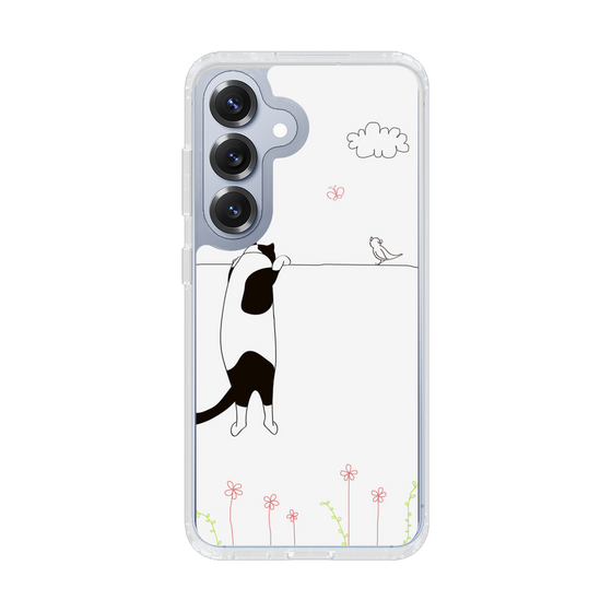 Slim Protection Case［ Calico Cat Peeking with Curiosity ］