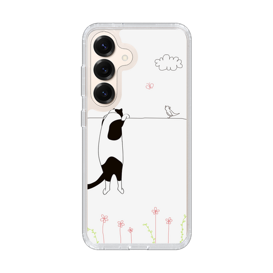 Slim Protection Case［ Calico Cat Peeking with Curiosity ］