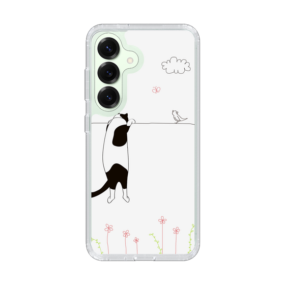 Slim Protection Case［ Calico Cat Peeking with Curiosity ］