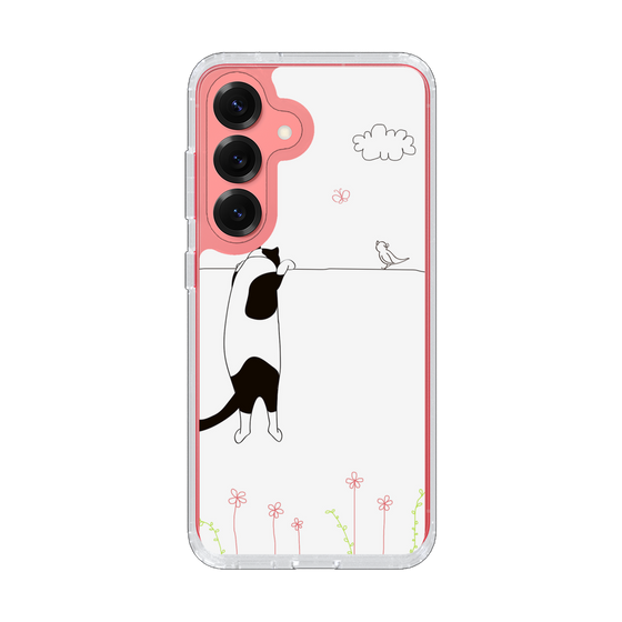 Slim Protection Case［ Calico Cat Peeking with Curiosity ］