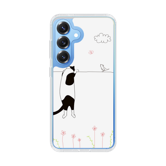 Slim Protection Case［ Calico Cat Peeking with Curiosity ］