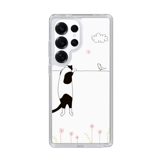 Slim Protection Case［ Calico Cat Peeking with Curiosity ］