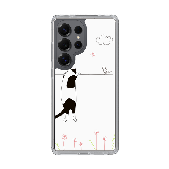 Slim Protection Case［ Calico Cat Peeking with Curiosity ］