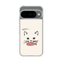 Slim Protection Case［ Very Greedy Cat - White ］