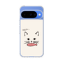 Slim Protection Case［ Very Greedy Cat - White ］