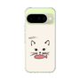 Slim Protection Case［ Very Greedy Cat - White ］
