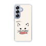 Slim Protection Case［ Very Greedy Cat - White ］