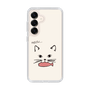 Slim Protection Case［ Very Greedy Cat - White ］