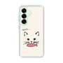 Slim Protection Case［ Very Greedy Cat - White ］