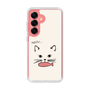 Slim Protection Case［ Very Greedy Cat - White ］