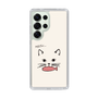 Slim Protection Case［ Very Greedy Cat - White ］