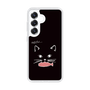 Slim Protection Case［ Very Greedy Cat - Black ］