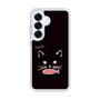 Slim Protection Case［ Very Greedy Cat - Black ］