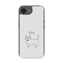 Slim Protection Case［ Bow Tie Cat - White ］