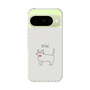 Slim Protection Case［ Bow Tie Cat - White ］
