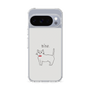 Slim Protection Case［ Bow Tie Cat - White ］