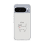 Slim Protection Case［ Bow Tie Cat - White ］