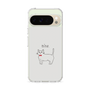 Slim Protection Case［ Bow Tie Cat - White ］